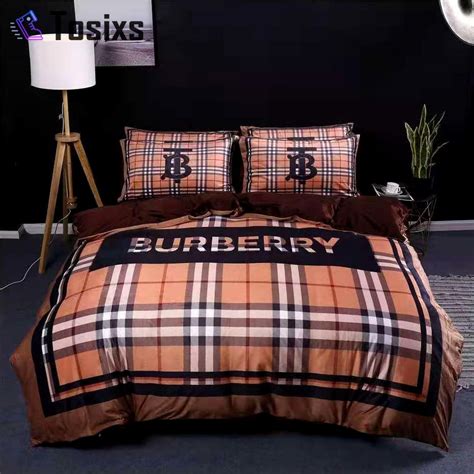 replica burberry bed set|burberry home accessories.